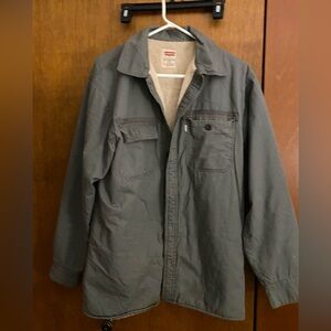 Levi’s mens Sherpa lined shirt/jacket size M